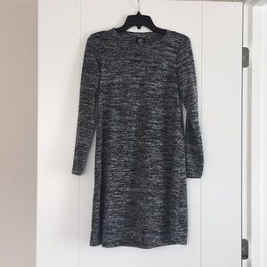 Nordstrom Bobeau Knit Grey and Black Dress Sz S